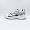 White-Black Line Techwear-Style Men’s Chunky Dad Sneakers - Breathable Versatile Daily Sports Commute Shoes